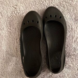 Crocs Black Kadee Flat
